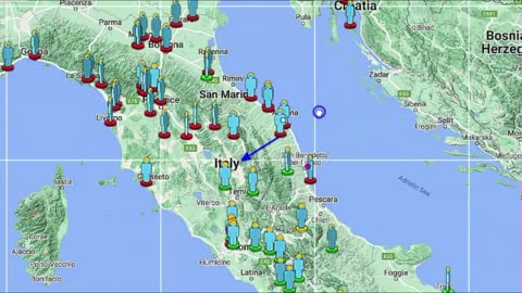 83 Reports of Large Green Fireball Seen Across Italy