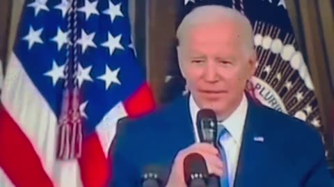 Biden Insists He's Making Sure Trump Does Not Become President Again