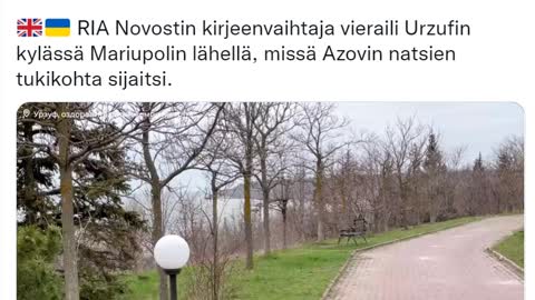 Siellä on uima-altaat ja kaikki ja hulppeaa. USA-Nato-EU tunkenut azovin natseille rahaa.