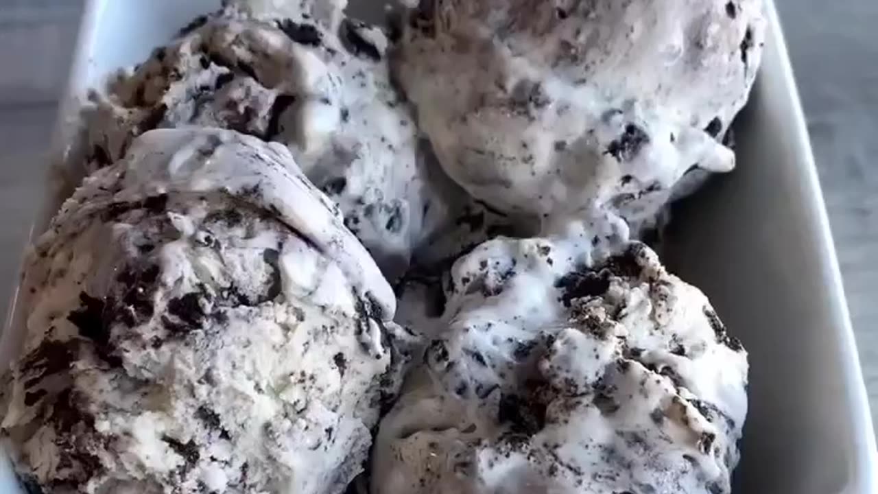 3 ingredients Oreo ice cream 🍨