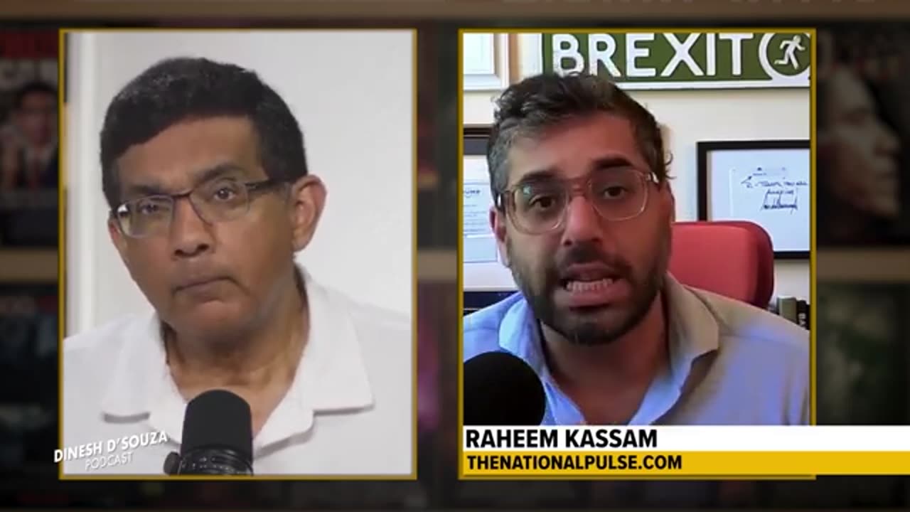 Dinesh D'Souza-National Pulse Editor Raheem Kassam Discusses Steve Bannon's Prison Sentence