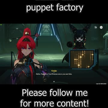 Rover and Yinlin inside the Puppet Factory 4