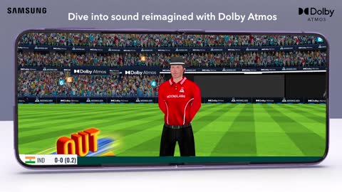 Samsung X Epic Cricket X Dolby Atmos