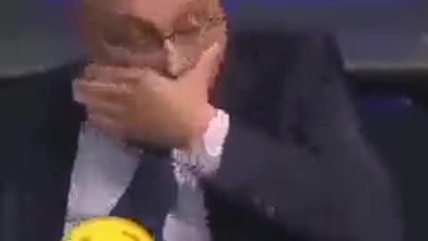 European politician snorting coke