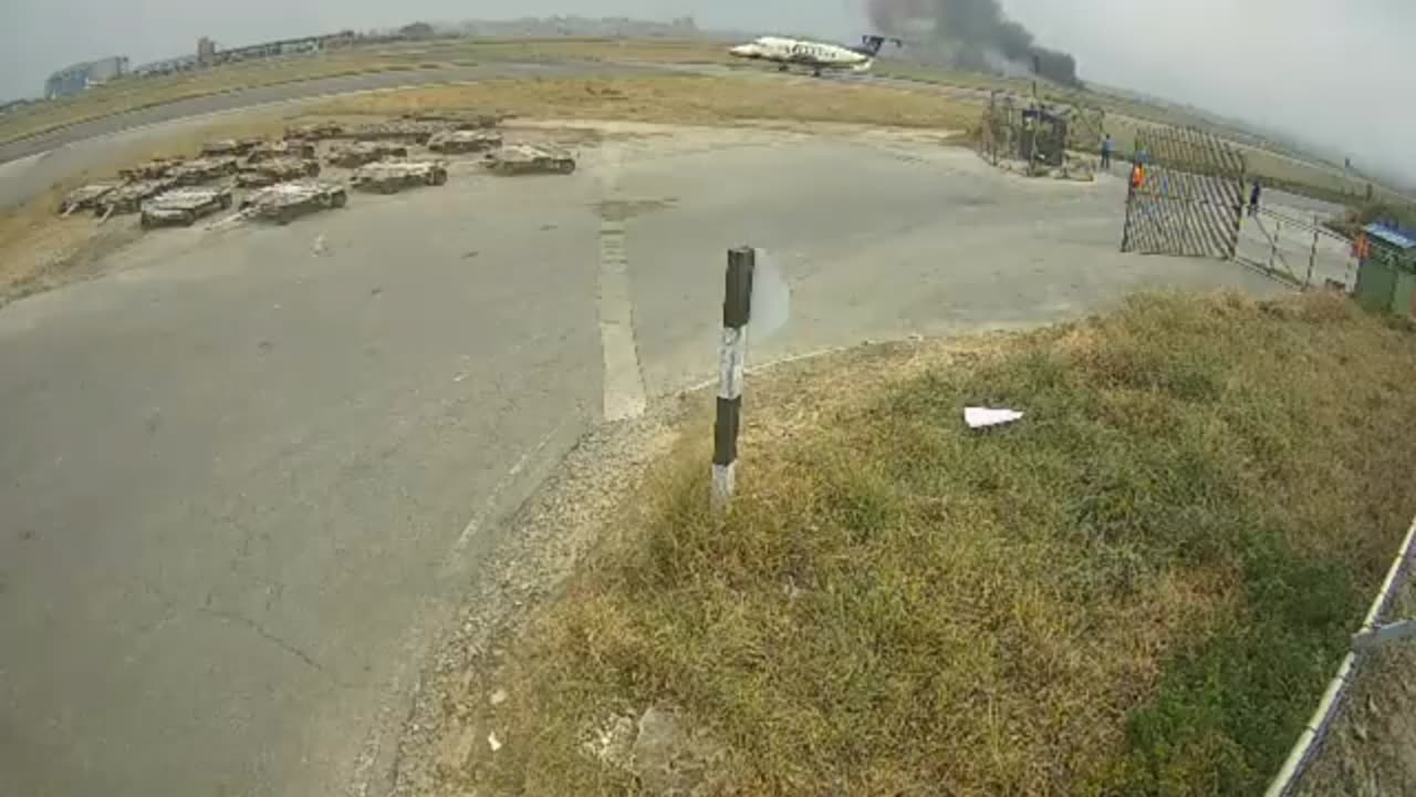 Deadliest Airplan crash caught on CCtv