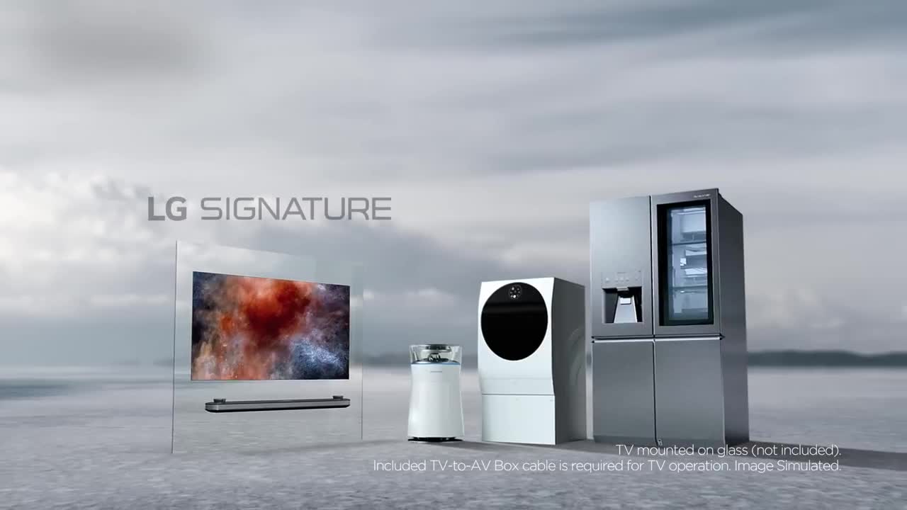 LG SIGNATURE WASHING MACHINE - The Art of Essence