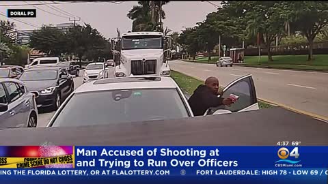 Man Accused Of Shooting At And Trying To Run Over Police In Miami-Dade Arrested