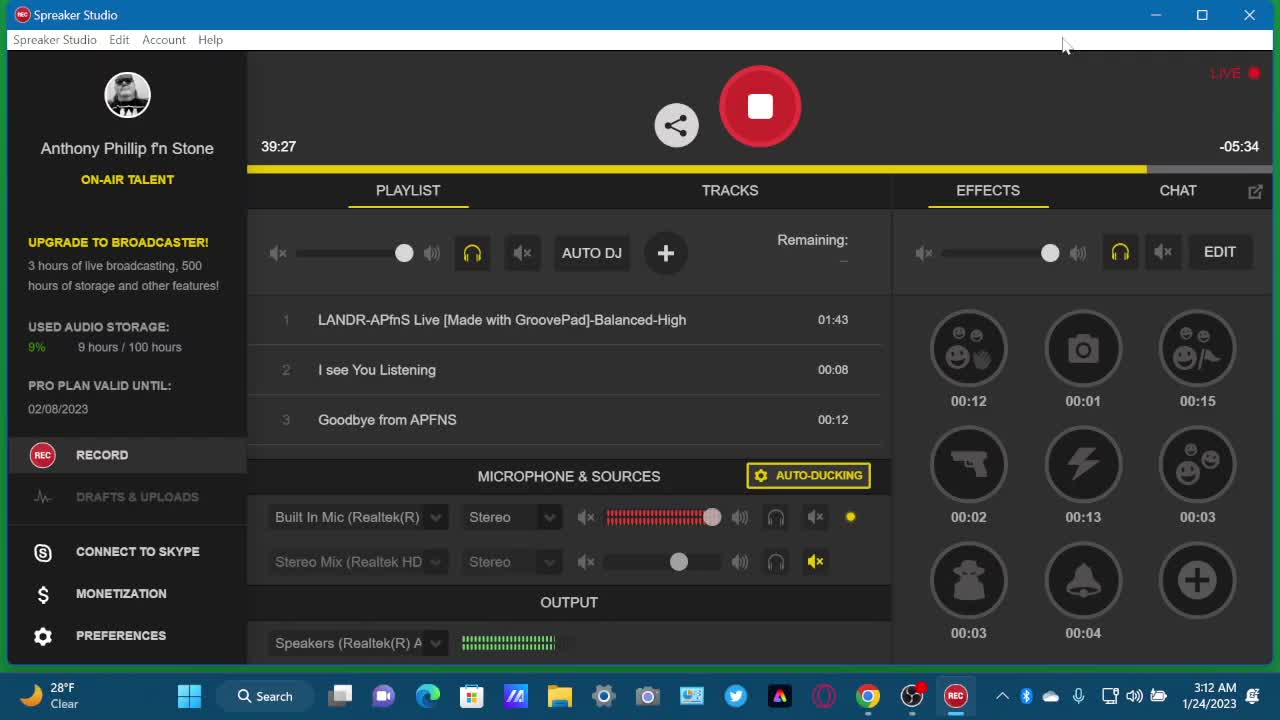 1-24-23 APfnS Live {E} Broadcasted in Spreaker