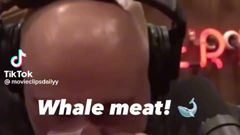 Joe Rohan’s thoughts on Whale meat 🐳 🥩