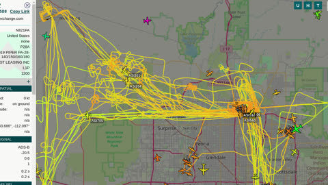 N921PA N4166H mowing US60 for the MORMON MAFIA stealing HOMES AND PROPERTIES