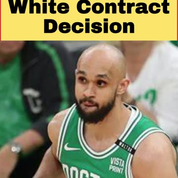 Celtics Make Major Derrick White Contract Decision