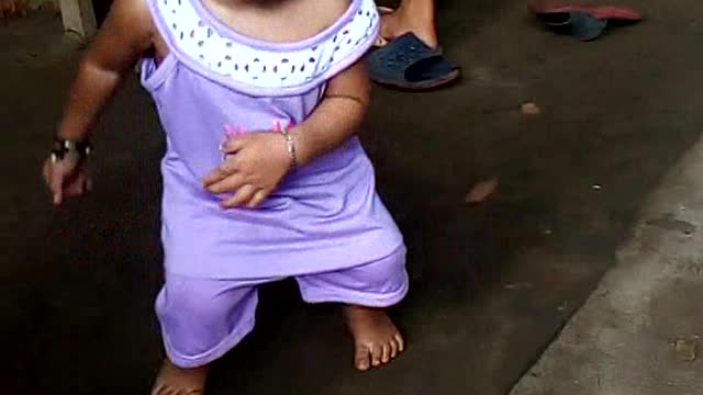 A Baby Dancing