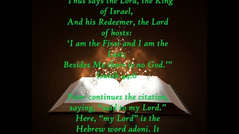 The Book of Acts 2:34 - Daily Bible Verse Commentary