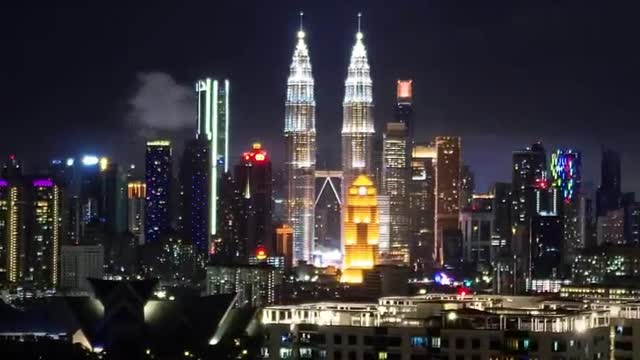 Kuala Lumpur City Centre Night View