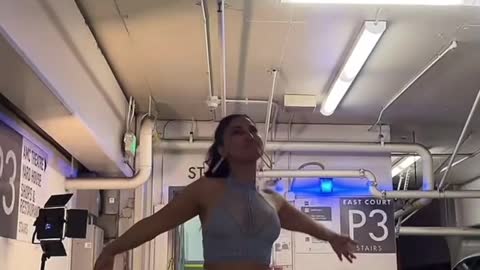 Dance of cute girl 😍😍💦