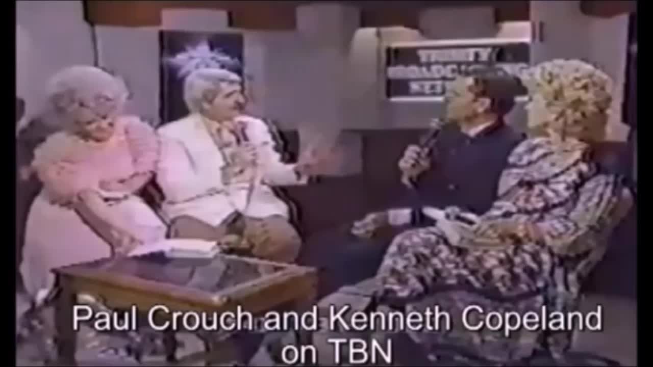 Kenneth & Gloria Copeland/Paul & Jan Crouch antichrist shepherds "Say/Believe they're GOD!" Most will never see Heaven, are reprobates (see YAHS Prophecy 92 in Description) mirrored