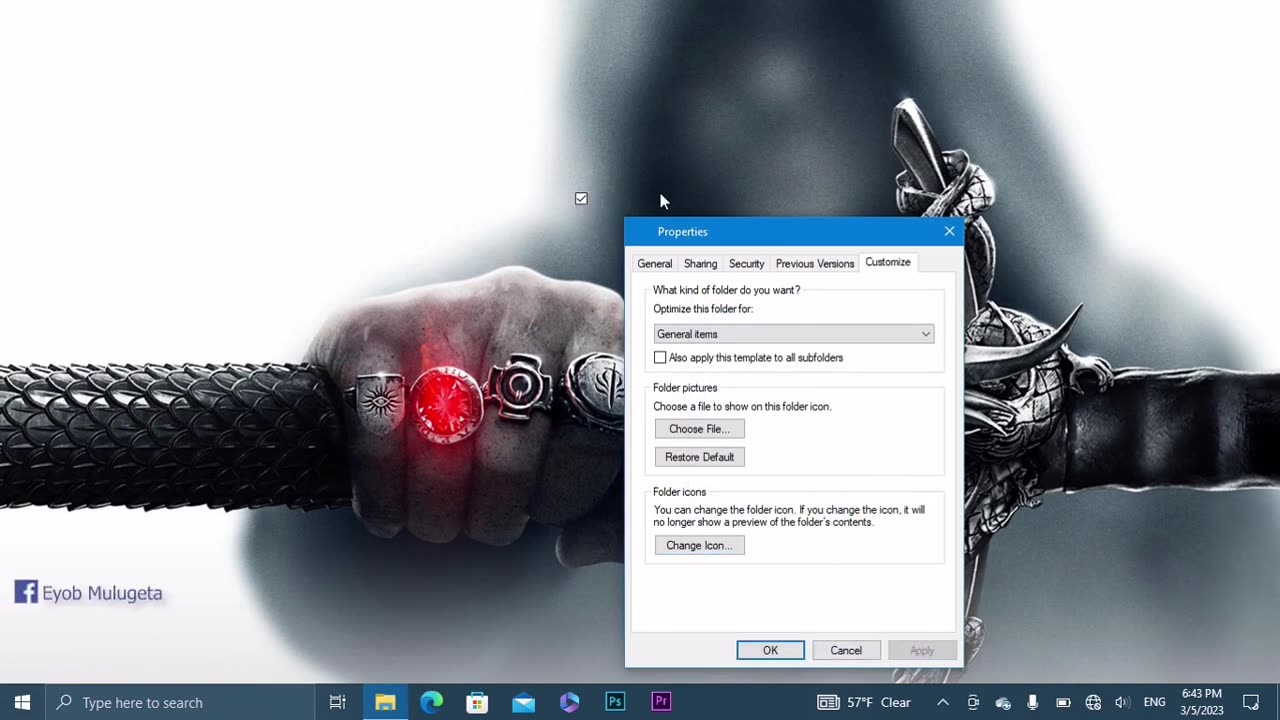 🎬Windows Trics How to Make folder Without Name & How to write your name near clock እንዴት ኣድርገን ነው