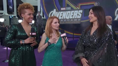 Agents of S.H.I.E.L.D. Ming-Na Wen LIVE at the Avengers Endgame Premiere