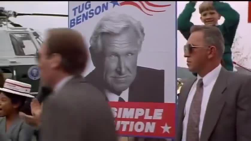 Holy shlit - the Hot Shots movies in the 90s perfectly predicted President Biden