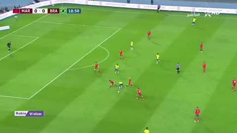 ملخص مباراة المغرب و البرازيل 2-1 تألق الأسود