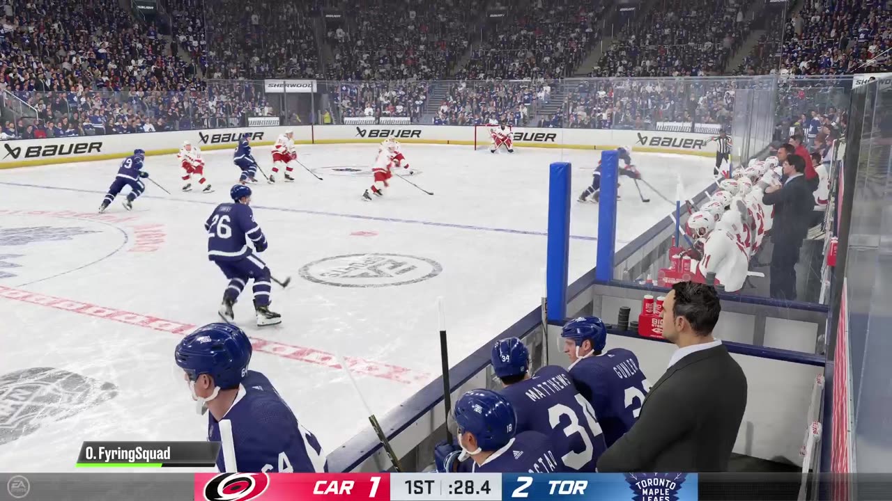 NHL 24 career no voice-over commentary