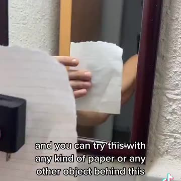 How Can a Mirror Reflect Back When the Object is Hidden?