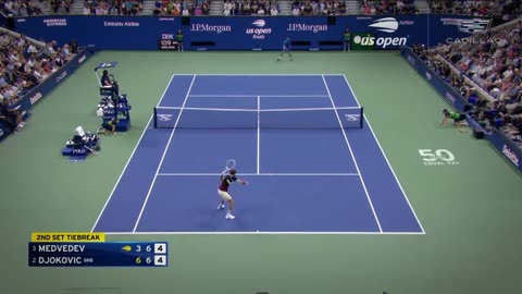 Daniil Medvedev vs. Novak Djokovic Highlights | 2023 US Open Final