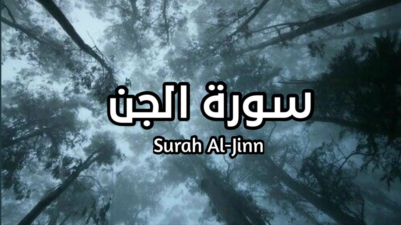 Surah Al-Jin with the voice of Islam Sobhi