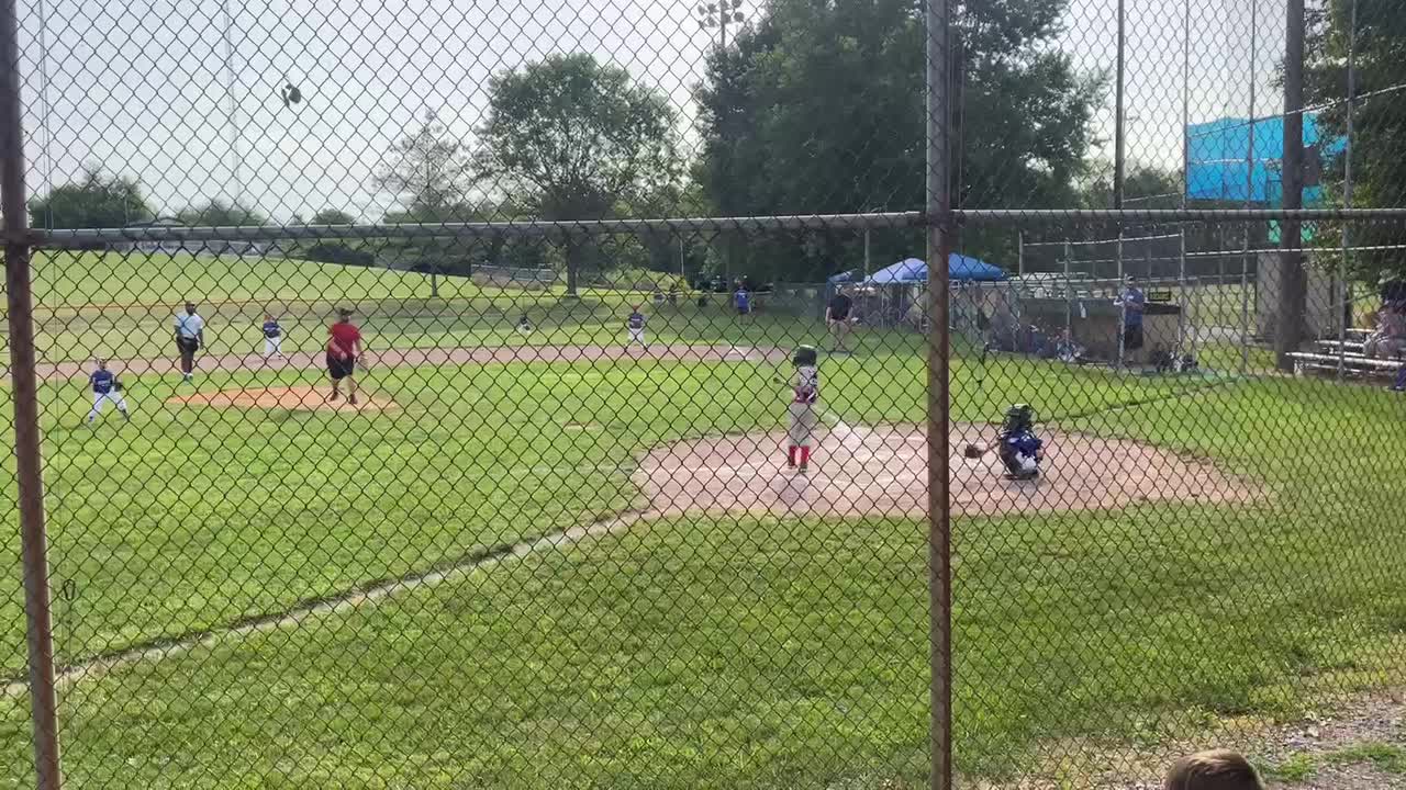 The All Star game. (Little League baseball game)