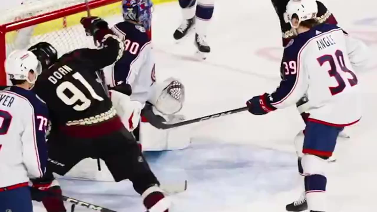 Arizona Coyotes - Josh Doan’s first NHL goal in slow motion. This will NEVER get old!