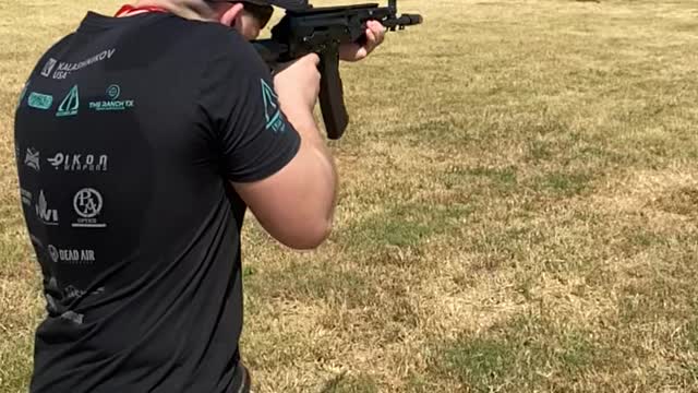 Real AK-12 mag dump !