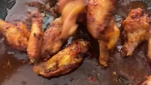 Lemon Pepper Honey Chicken Wings Crispy,