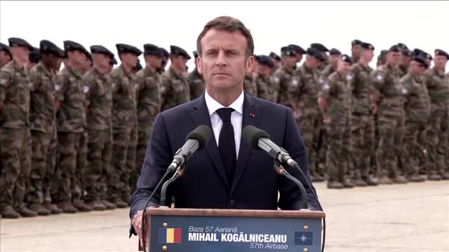 Macron: Ukraine must talk to Russia at some point