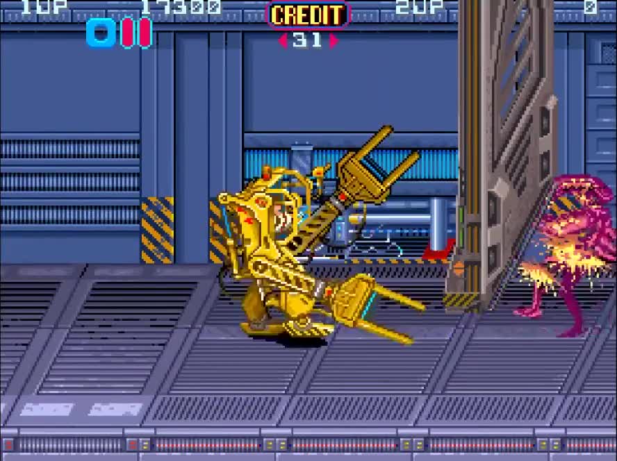 Aliens Arcade Gameplay.