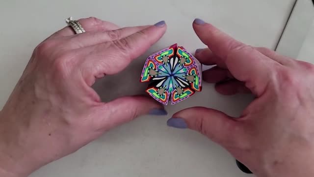 Polymer Clay Kaleidoscope Cane