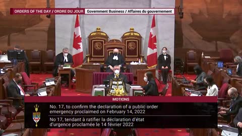 Senator Housakos gives POWERFUL speech against Emergencies Act