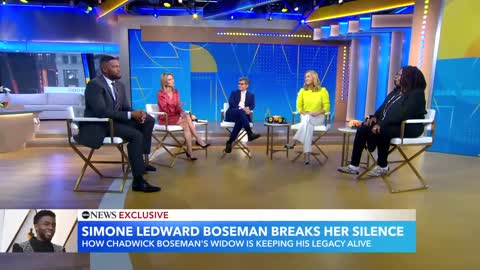 Chadwick Boseman’s widow breaks her silence in exclusive 1st interview l GMA