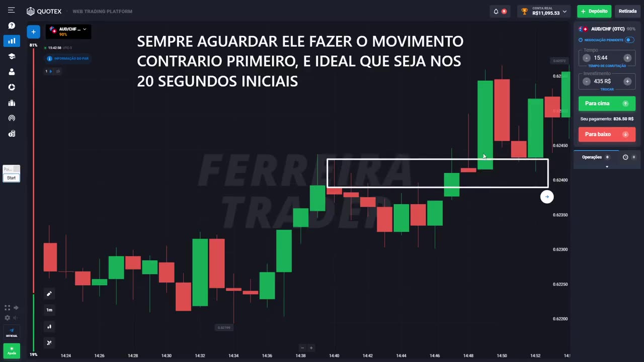 FERREIRA TRADER - POSICIONAMENTO