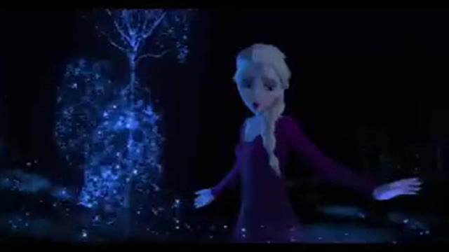 Frozen beautiful and imaginative singing