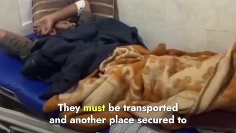More footage from the inside of Kamal Adwan Hospital