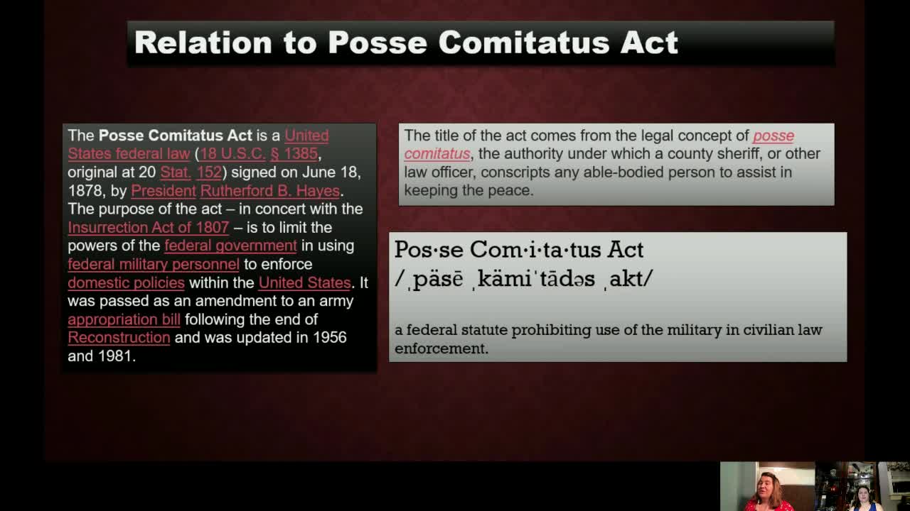 5/31/2019 - Special Episode: Insurrection Act