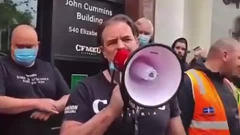 John Setka: Stop saying Dan’s my mate