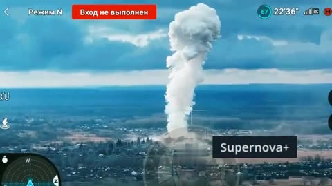 Russian ODAB-1500 thermobaric bomb