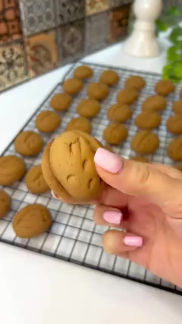 ПЕЧЕНЬЕ "Грецкие орехи" без формочек 🌰Рецепт