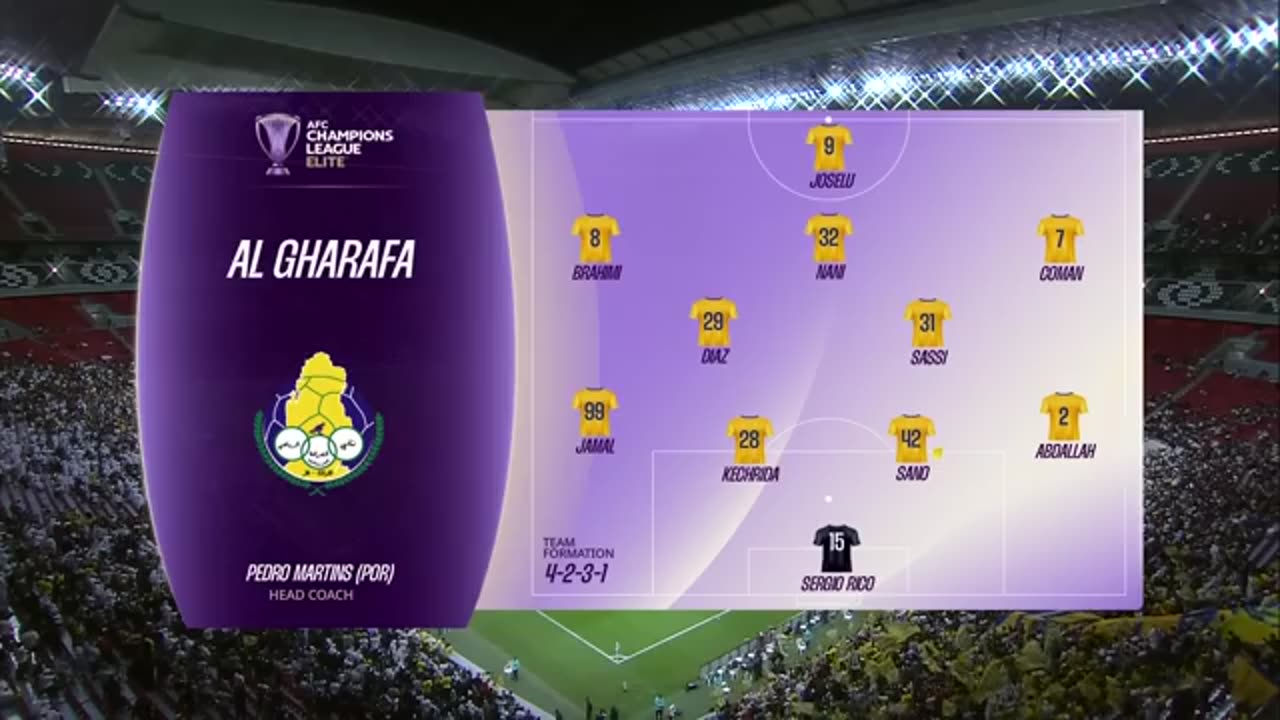 Al Gharafa SC (QAT) - Al Nassr (KSA) Highlights AFC Champions League Elite