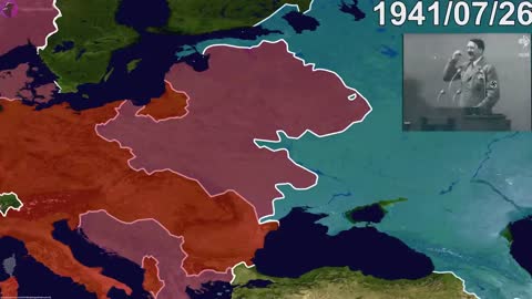 World War II Eastern Front - Every Day