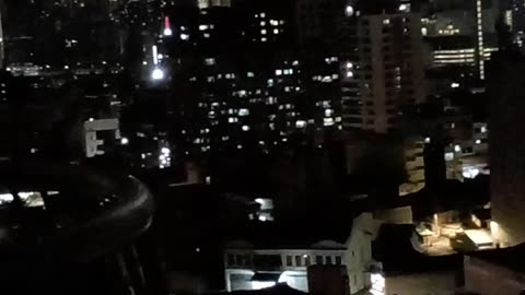 Night view from Kualalumpur city