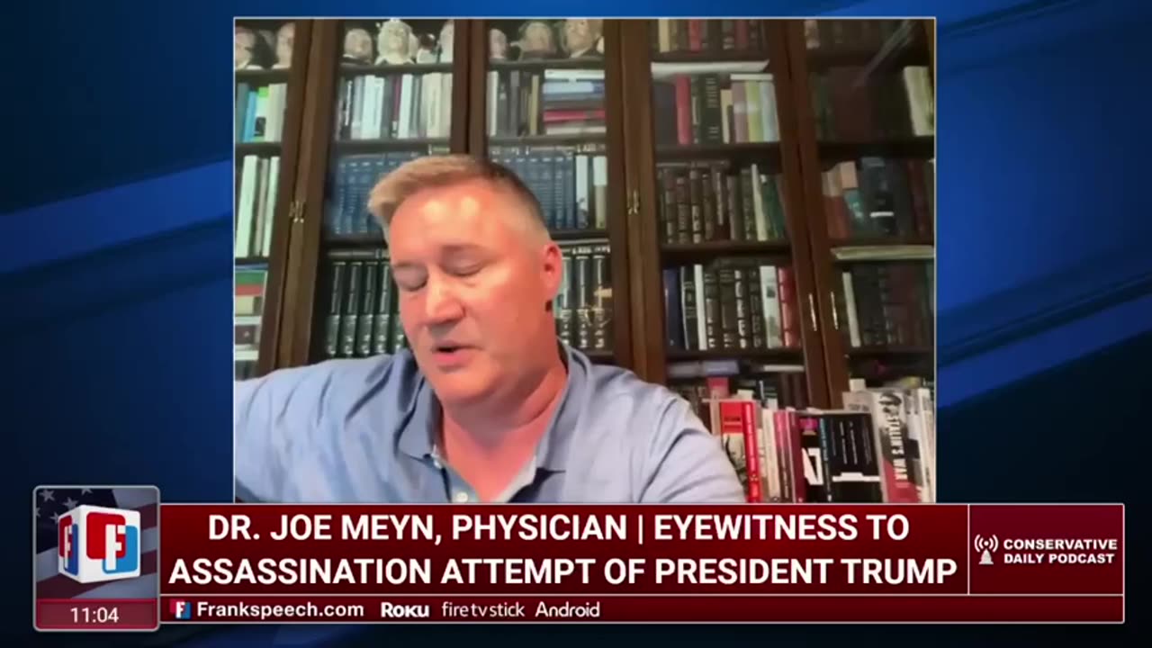 Dr. Meyn on Seeing the Shots Hit Comperatore & Trump