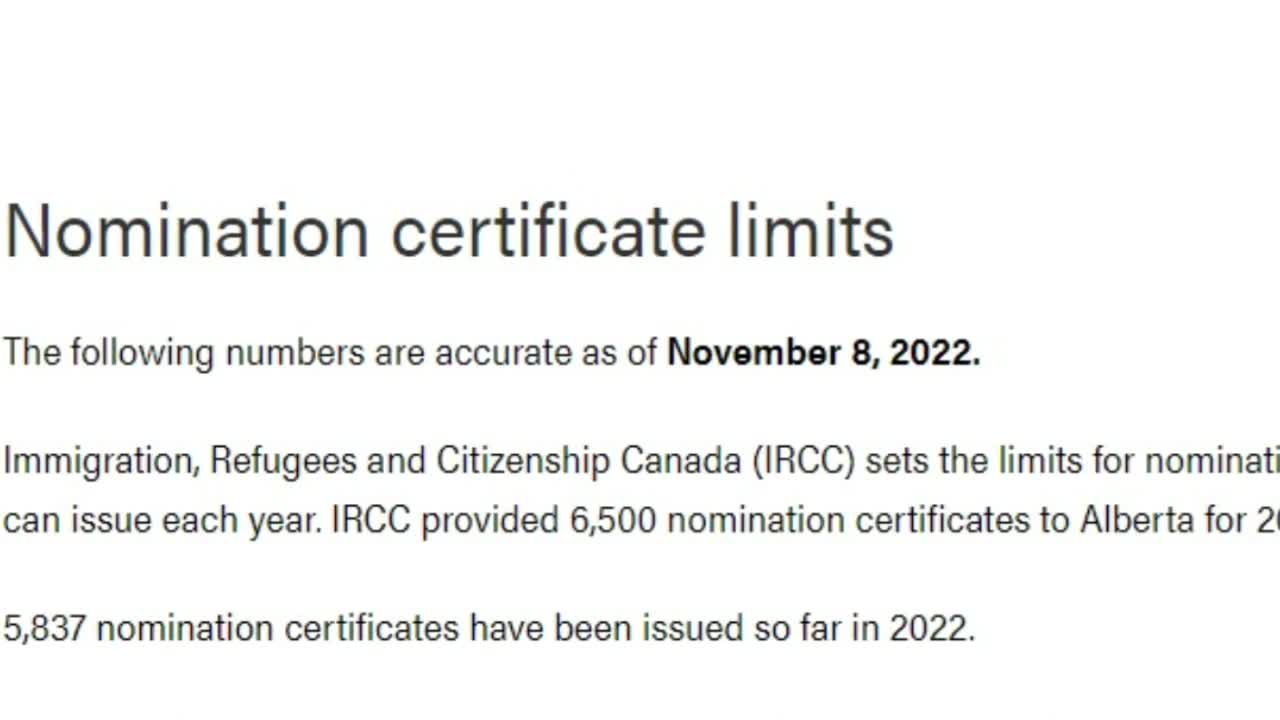 AAIP - Alberta PNP Updates Nominations Inventory _ PNP Program Canada 2022 _ Canada Immigration News