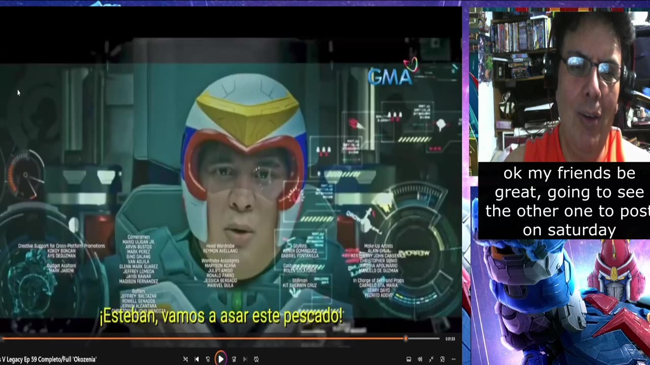 VOLTES V LEGACY EPISODE 59 REACCION/REACTION